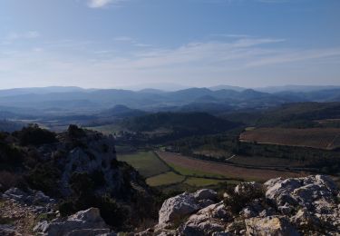 Tour Wandern Roquefort-des-Corbières - Sentier Cathare Roquefort Durban  - Photo