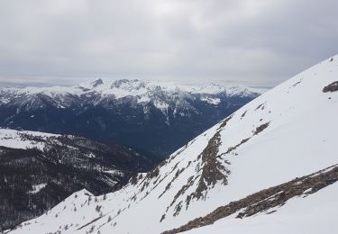 Trail Touring skiing Les Orres - Col de l'Eissalette - Photo