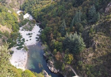 Excursión Senderismo Thueyts - pont du diable G4FAIT  - Photo