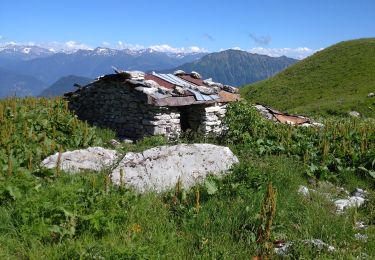 Tocht Klimmen Talloires-Montmin - 73 pré Beccaz arête des mouches - Photo