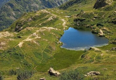 Tour Wandern La Chapelle-en-Valgaudémar - Refuge du pigeonnier 2440m par le lac du Lauzon  - Photo