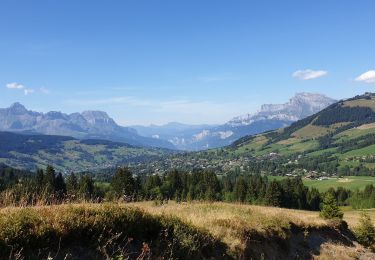 Percorso Marcia Megève - Descente de Pré Rosset à Javen.   - Photo