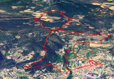 Trail Walking Cotignac - SityTrail - Notre Dame de Grace - Chapelle St Bernard - Monastere St Joseph - Chapelle St Martin - Le Poucet - Habitat troglodyte - Le village  - Photo