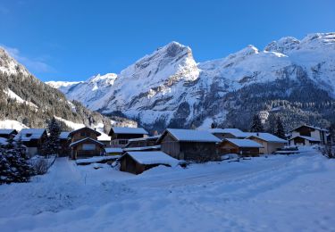 Trail Snowshoes Pralognan-la-Vanoise - pralognan j1 mise en jambes  - Photo