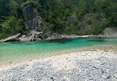 Randonnée Marche Bovec - Bovec et la rivière Soča - Photo