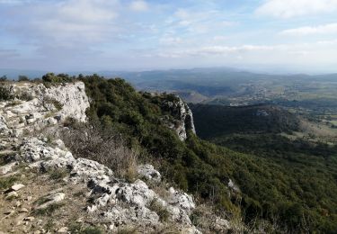 Randonnée Marche Saint-Remèze - la dent de rez - Photo