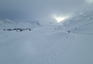 Excursión Raquetas de nieve La Plagne-Tarentaise - La Plagne Village, Plan Leychoum - Photo