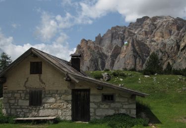 Trail Walking Badia - Abtei - Promenade familiale lac Lagacio - Gruppo Di Fanés -Dolomites - Photo