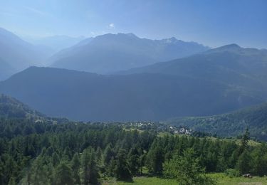 Trail Walking Montricher-Albanne - lac Pramol - la Plagne - le Belvédère  - Photo