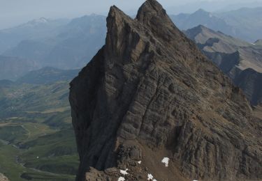 Trail Climbing Valloire - aiguille centrale darves - Photo
