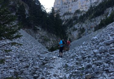 Tour Wandern Châtillon-en-Diois - combe de Veyranche - Photo