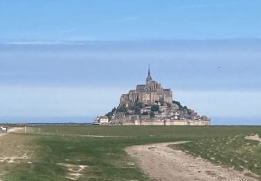 Tour Wandern Pontorson - Le Mont saint Michel  - Photo