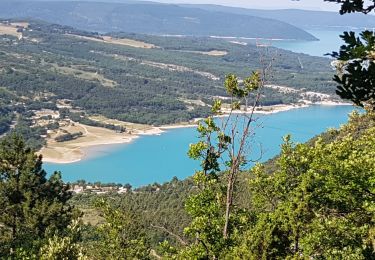 Trail Walking Moustiers-Sainte-Marie - grotte de st Maurin - Photo