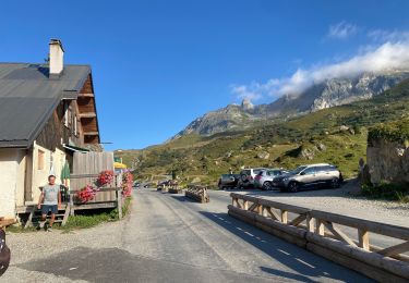 Percorso Marcia Beaufort - Cabine téléphonique depuis le Refuge du Plan de la Laie - Photo