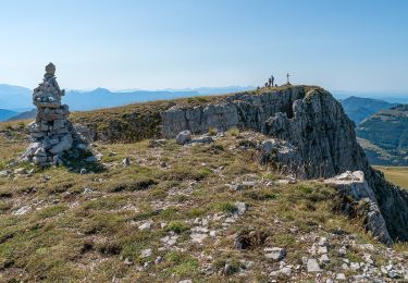 Tocht Stappen Authon - Sommet des Monges - Photo