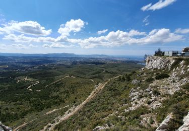 Randonnée Marche Mimet - la chaîne de l'étoile au départ du col Sainte-Anne - Photo