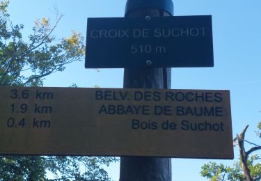 Tocht Stappen Hauteroche - RECULEE DE BAUME-LES-MESSIEURS - Photo
