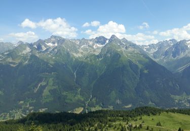 Tocht Stappen Le Haut-Bréda - Le gros rocher - Photo