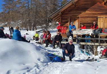 Excursión Raquetas de nieve Roubion - PIN POURRI - Photo