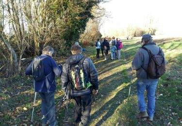 Tocht Stappen Ger - GER la galette de ses reines et rois le 4/01/2023  