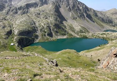 Randonnée Marche Saint-Étienne-de-Tinée - Reel Col du Fer lac refuge de Vens Cabane de Tortisse - Photo