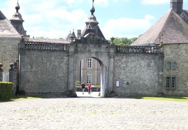 Percorso Marcia Modave - Au départ du château de Modave  - Photo
