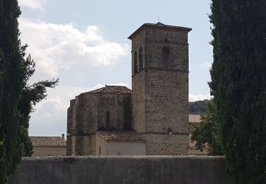 Tour Wandern Vailhan - Vaihan - Vierge de l'Assomption - Tour de Castelas - Photo