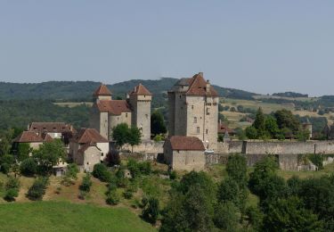 Percorso Motocicletta Argentat-sur-Dordogne - Les tours de Merle - Beaulieu - Collonges - Photo