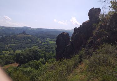 Randonnée Marche Murol - les grottes de Raja - Photo