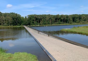 Percorso Marcia Genk - De Wijers: Bokrijk-Kiewit - startplaats Bokrijk Kasteel (geel) - Photo