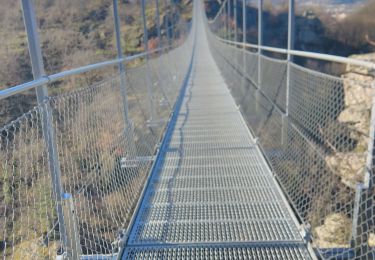 Tocht Stappen Mazamet - Passerelle de Mazamet et village médiéval d'Hautpoul - Photo