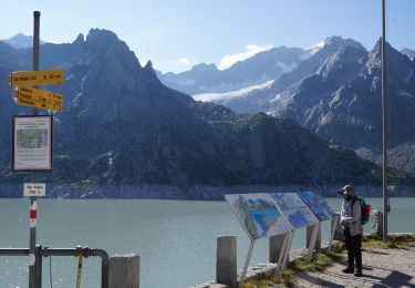 Tocht Te voet Bregaglia - Capanna Sciora - Albigniastausee - Photo