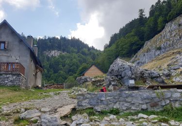 Percorso Marcia Sengouagnet - LARREIX à CAGIRE - Rando avec Léo 5ans - Photo