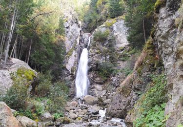 Tocht Stappen Chamonix-Mont-Blanc - 20211012 Cascade du Dard Gailland - Photo