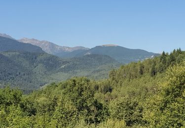 Tocht Stappen Fougax-et-Barrineuf - cols du figuier et de Ballussou et croix de Morenci depuis Fougax 09 - Photo