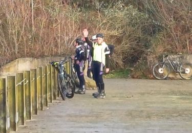 Tour Mountainbike Drocourt - Boucle au départ de Drocourt vers la Seine puis Vetheuil - Photo