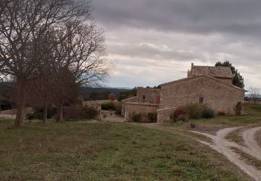 Randonnée Marche Saint-Martin-de-Brômes - Saint Martin de brome. la draille de la partie. peire amare  - Photo