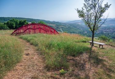 Trail Walking Saint-Saturnin - Decouverte-du-site-de-montepo-a-partir-de-saint-saturnin-Visorando - Photo