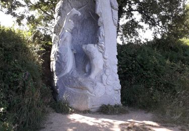 Tour Wandern Carnoët - Carnoët  vers la vallée des Saints  - Photo