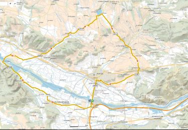 Tour Rennrad Meyrargues - Etang de la Bonde D+ 490m depuis le péage de Meyrargues - Photo