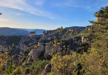 Trail Walking Le Rozier - les corniches du Méjean (la Jonte) - Photo