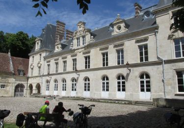 Tocht Hybride fiets Verberie - balade  vélo AU5V 15 mai - Photo