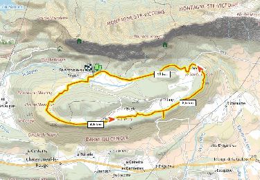 Percorso Mountainbike Saint-Antonin-sur-Bayon - Tour du Cengle D+240m ( a essayer) - Photo