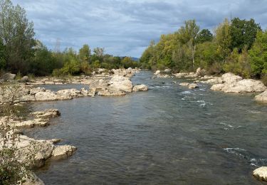 Trail sport Thézan-lès-Béziers - La Malhaute Cessenon par vigne et voie verte  - Photo