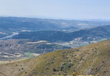 Tour Nordic Walking Digne-les-Bains - Digne-les-Bains / landran - Photo