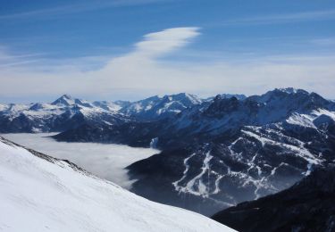 Trail Touring skiing Modane - Petit col de la Roue, 2628m - Photo