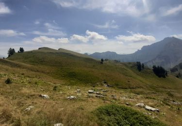 Randonnée Marche Talloires-Montmin - BORNES: UN PEU DE DENIVELE AU DEPART DE PLANFAIT - Photo