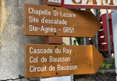 Randonnée Marche Gorbio - Gorbio Ste-Agnès - Cime de Baudon - Photo