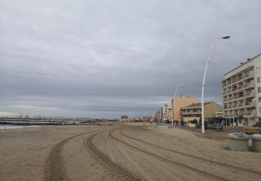 Percorso Corsa a piedi Palavas-les-Flots - Morning run Carnon-Palavas plage - Photo