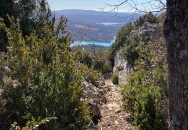 Trail Walking Moustiers-Sainte-Marie - Col de l’âne - crêtes de l’ourbès - Photo